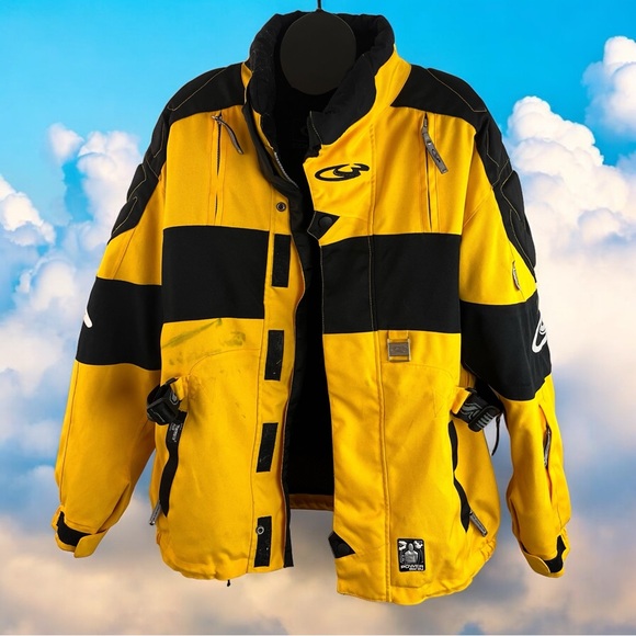 Snowmobiling Coat Padded Shoulders Size M - Picture 11 of 12